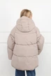 Куртка коротка для дівчинки 122 колір бежевий YUKI ЦБ-00297490 - зображення 4