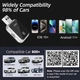 Беспроводной адаптер AUXIRACER 2-в-1 для Apple CarPlay и Android Auto с Bluetooth 5.3 и двухдиапазонным Wi-Fi - изображение 2