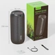 Портативная Bluetooth колонка ZEALOT S32 Max с LED подсветкой black - изображение 4