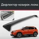 Спойлер дефлектор на люк Citroen C5 Aircross Ситроен Ц5 Эйркросс козырек крыши - изображение 1