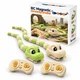 Интерактивная игрушка «Голодные змейки» на радиоуправлении RC Magnetic Greedy Snake, 2 змейки с пультами, свет и звук, от 3 лет - изображение 2