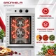 Сушилка для овощей и фруктов дегидратор для продуктов с металлическими поддонами и механическим управлением - изображение 2