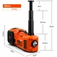 Автомобільний набір 3в1 електричний домкрат 3.5 т, компресор 150 PSI та LED-ліхтар 12V 180W ZSY01-X Помаранчевий - зображення 6