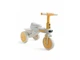 Триколісний велосипед-беговел Tricycle 01 з батьківською ручкою для дітей від 1,5 року музика підсвічування до 40 кг жовтий - зображення 4