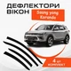 Дефлектори бічних вікон Ssangyong Korando Cанг Йонг Корандо с 2019- вітровики - зображення 1