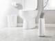 Силиконовый ершик для унитаза Joseph Joseph Flex Light Grey 70515 (01000665) - изображение 4