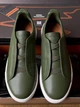 Мужские кожаные лоферы ZEGNA Triple Stitch SECONDSKIN размер 45 - изображение 1