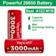 Аккумулятор 26650 LiFePO4 (LFP) Vapcell IFR26650 D30, 3000mAh, 50A, 3.6/3.2/2.0V, Red - изображение 4