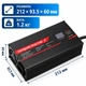 Зарядное устройство OHRIJA 58.4V 15A для LiFePO4 48V 16S — мощная быстрая зарядка с LCD-дисплеем - изображение 2
