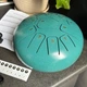 Глюкофон на 11 нот 20,32 см с сумкой и аксессуарами. Tongue Drum малахитовый музыкальный инструмент, язычковый барабан - изображение 1