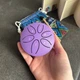 Глюкофон ручной на 6 нот 7,6 см с палочками и аксессуарами. Tongue Drum фиолетовый музыкальный инструмент, язычковый барабан - изображение 4