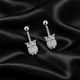 Серьга для пирсинга пупка "Сова" Asteel - изображение 2