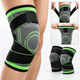 Наколінник еластичний Knee Support з фіксувальними ременями, бандаж на коліно, фіксатор колінного суглоба для спорту, 1 шт - зображення 6