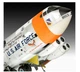 Збірна модель 1:72 стратегічний бомбардувальник Boeing NB-52 & X-15 "Platinum Edition" Revell 03793 - изображение 4