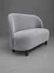 Диван для очікування Chetko Lounge сірий 140 см, м'який диван у зону очікування, салон краси чи на кухню - зображення 2