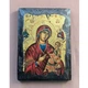 Писана грецька ікона Пресвятої Богородиці Скоропослушниця 15×20,5 см - зображення 3