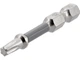 Насадка викруткова TORX T25 х 50 мм. HEX 1/4", покрита нікелем, 2 шт. YATO (YT-78034) - зображення 2