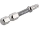 Насадка викруткова TORX T25 х 50 мм. HEX 1/4", покрита нікелем, 2 шт. YATO (YT-78034) - зображення 3