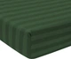 Простирадло на резинці MirSon двоспальне 180x200+25 см Stripe 17-0612 Emerald Бязь (2200008201937) - зображення 1