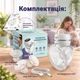 Бездротовий електричний молоковідсмоктувач LELIK™ Brisa, 3 режими, 12 рівнів, фланці 17/19/21/24 мм, USB Type-C, білий - зображення 12