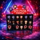 Підставка для фігурок Дивні Дива Stranger Things 18 комірок полиця органайзер для колекції Kinder Joy - изображение 1