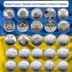 Набор 25 монеты НБУ 10грн Вооруженные Силы Украины Мы сильны Мы вместе Области Украины 10 гривен карта украины 2022-2026 Дніпропетровська Кіровоградська Крым Донецк Луганск Херсон Харьков Чернигов Сумы Одесса Николаев Запорожье без капсул - изображение 1