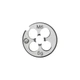 Плашка M 6x1,0 мм INTERTOOL SD-8217 - зображення 2