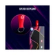 Килимок для мишки Lorgar Steller 913 RGB USB Black (LRG-GMP913) - зображення 11