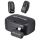 Двойной беспроводной петличный микрофон Hollyland Lark A1 Duo USB-C (2 TX+1 RX) с зарядным кейсом для смартфона и планшета - изображение 1