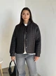 Куртка жіноча стьобана на кнопках без капюшона One Size - зображення 1