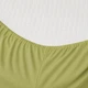 Простынь на резинке MirSon 200x200+25 см 00-1 Olive Flowers поплин (2200009699399) - изображение 2