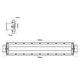 Промышленный LED светильник 100W High Bay VIDEX для помещений с высокими потолками 12000Lm 5000K черный IP65 VL-HBL02-1005B - изображение 3