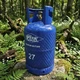 Газовый баллон WERK 27 л для пропан-бутана LPG металлический бытовой баллон до 11 кг газа рабочее давление 3 МПа с вентилем W21.8LH предохранительным клапаном для плиты обогревателя горелки гриля дачи - изображение 4