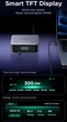 Зарядна станція UGREEN Nexode Pro X783 300Вт настільна GaN 8 портів з дисплеєм - зображення 2