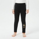 Детские теплые лосины для девочки на флисе, 110 см Черного цвета(NABITU kids leggings) - изображение 7