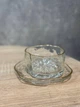 Набор стеклянных креманок с блюдцами Glassware – 12 предметов прозрачное стекло с золотистым кантом - изображение 4