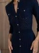 Платье Romance Larionoff 46-48 темно-синий ( Romance_dark blue) - изображение 5