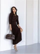 Сукня Romance Larionoff 46-48 коричневий (Romance_brown) - зображення 5