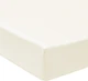 Простынь на резинке MirSon односпальная 70x190+10 см 0001 Moko White Сатин (2200007099467) - изображение 1