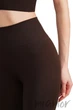 Леггинсы бесшовные в рубчик без пуш-ап GIULIA Leggings RIB model 02 S/M Шоколад - изображение 2