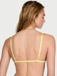 Женский кружевной комплект белья Victoria's Secret бралетт и трусики тонг 1162393781 (Желтый S) - изображение 3