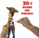 Інтерактивна ігрова фігурка Шериф Вуді Mattel Disney Toy Story Woody Історія іграшок, 31см - зображення 5