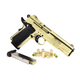 Стартовый пистолет Kuzey 911 gold, черные ручки, с доп. магазином (Colt 1911) - изображение 3