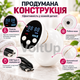Вакуумний масажер Cupping Massager для тіла з підігрівом до 55°C 9 режимів вакууму роликовий механізм акумулятор 1800 мА·год - зображення 5