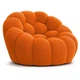 Диван безкаркасний Bubble Sofa м'яка кушетка, крісло 120×113×70 см Помаранчевий - зображення 1
