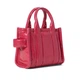 Сумка женская Marc Jacobs The Shiny Crinkle Micro Tote Magenta H064L03FA22-608 - изображение 2