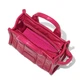 Сумка женская Marc Jacobs The Shiny Crinkle Micro Tote Magenta H064L03FA22-608 - изображение 5