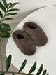 Тапочки-балетки детские домашние махровые Шоколадный Maybel 30-31 (1837_3) - изображение 2