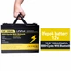 Акумулятор LiFePO4 LITH-TECH 12,8V 100Ah з BMS,BlUETOOTH, GRADE A,літій-залізо-фосфатна батарея для ДБЖ, RV, сонячних систем, струм розряду 100A - зображення 5