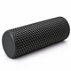 Масажний ролик Foam Roller 45×15 см — рельєфний, EVA Чорний - зображення 1